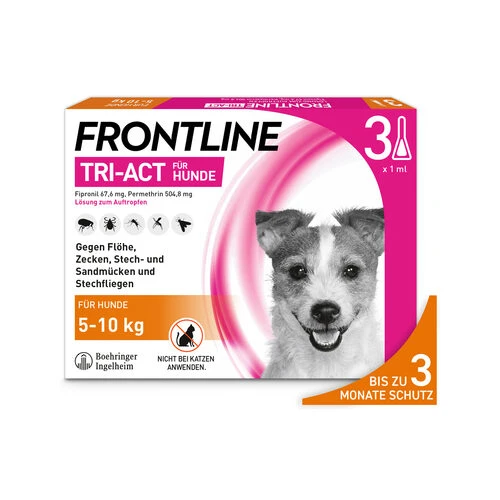Frontline Tri-Act Gegen Zecken, Flöhe Und Fliegende Insekten Für Hunde – Bild 11