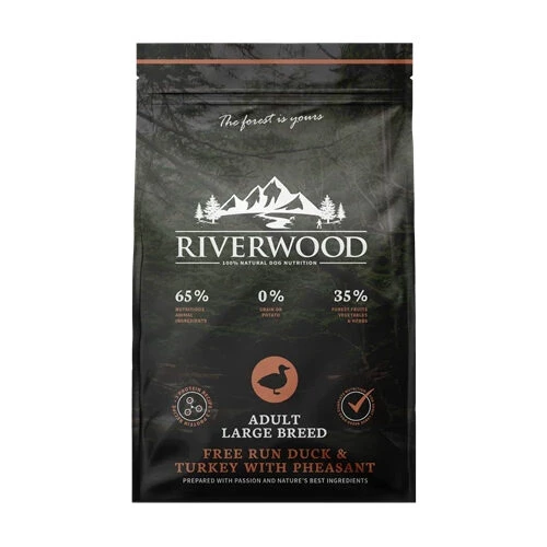 Riverwood Adult Large Breed Ente & Truthahn Mit Fasan