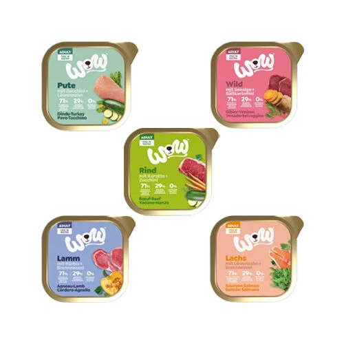 WOW! Hundefutter Adult - Schale